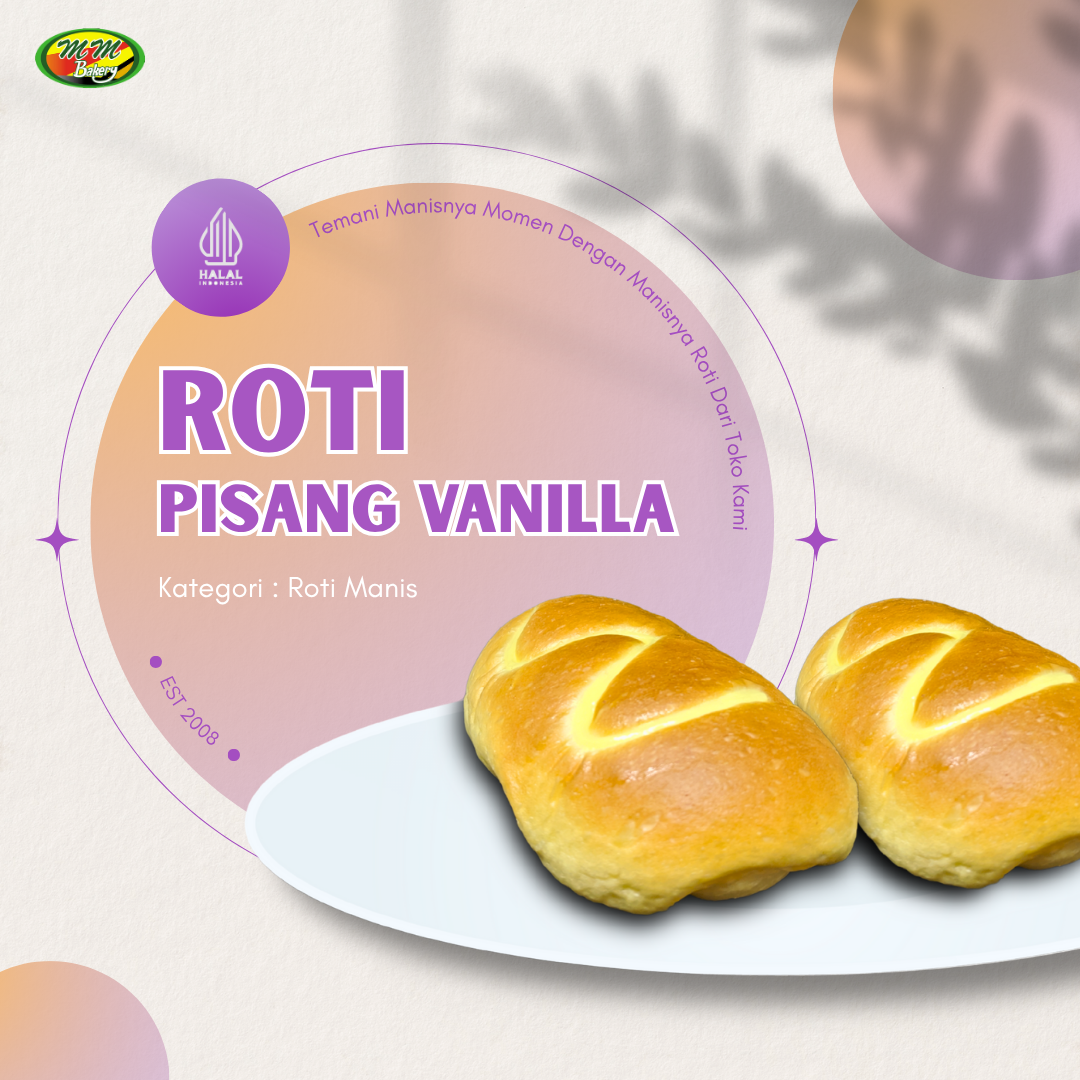 Roti Pisang Vanilla