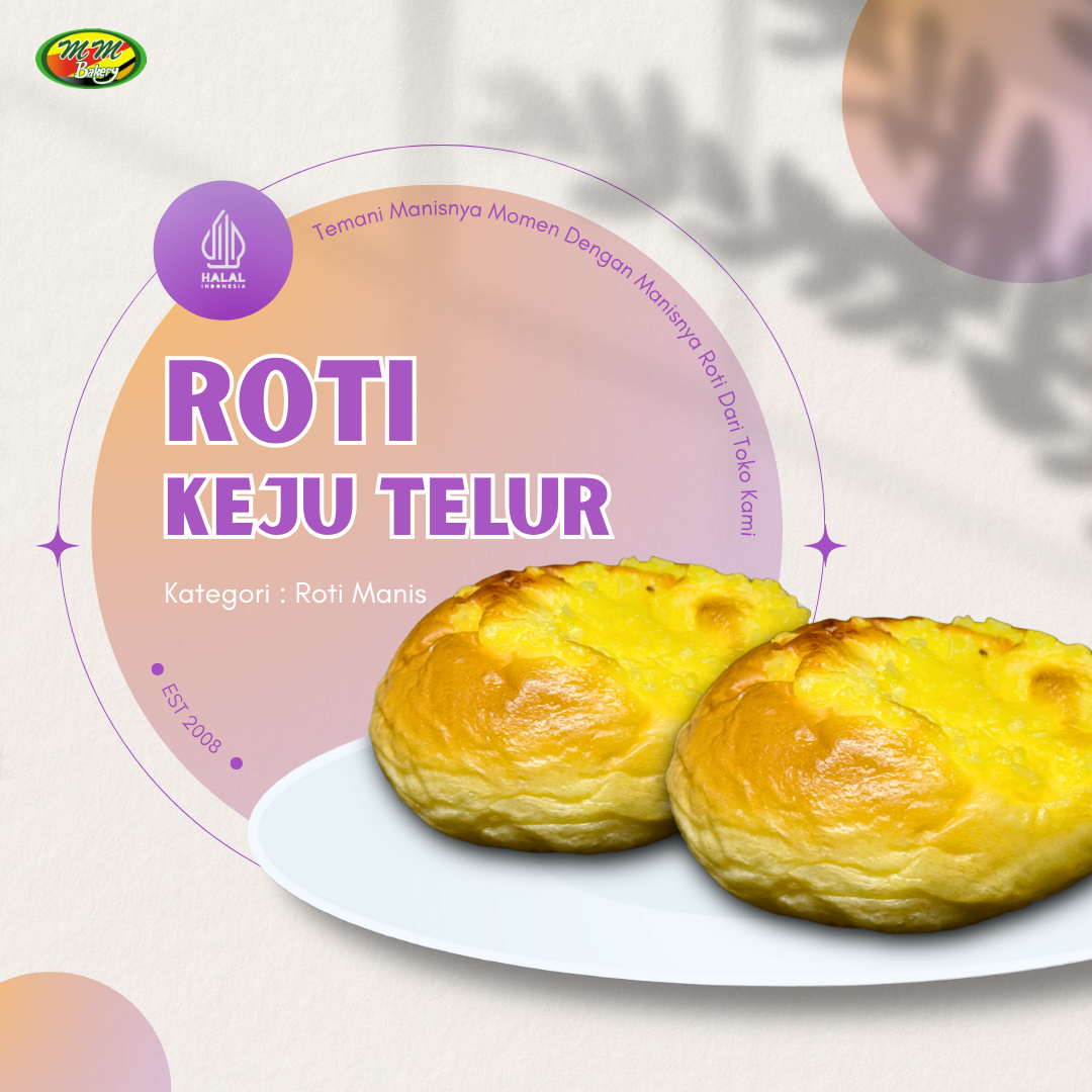 Roti Keju Telur