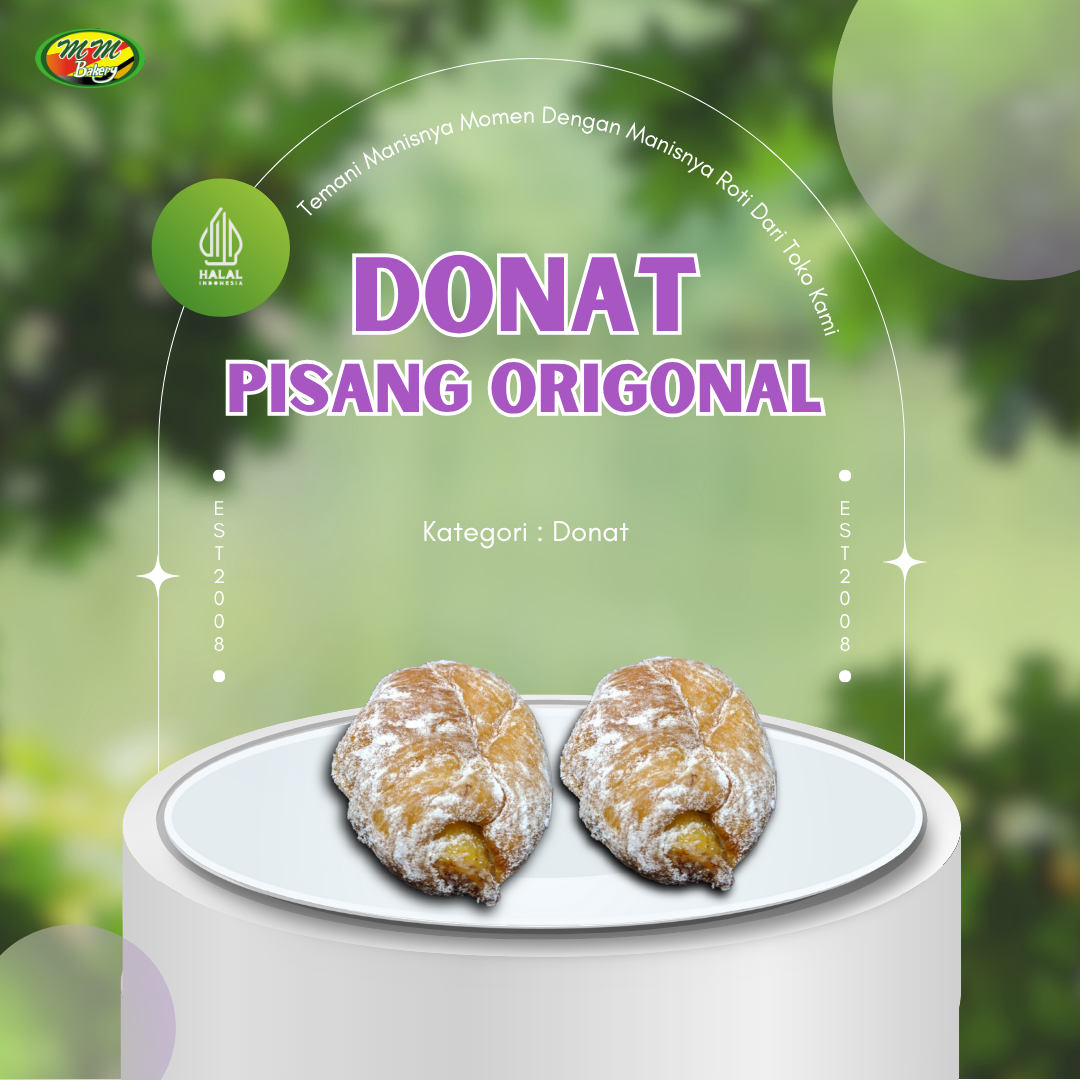 Donat Pisang Original